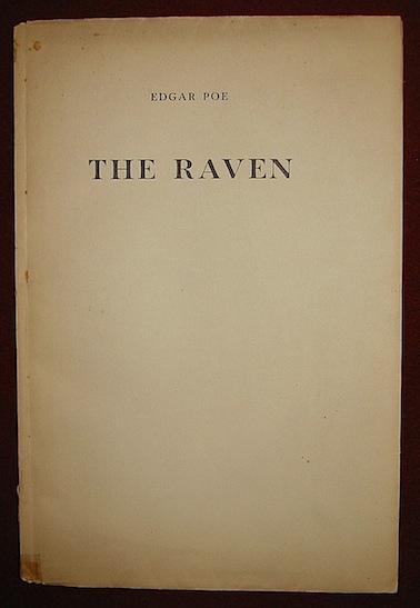 Edgard Poe
 The Raven. Testo originale seguito dalla traduzione di Stéphane Mallarmé e da una interpretazione di Ettore Serra - con due disegni di Edouard Manet. Omaggio a Poe nel centenario della pubblicazione del poema 1845-1945  1945 Roma Edizioni Prometeo